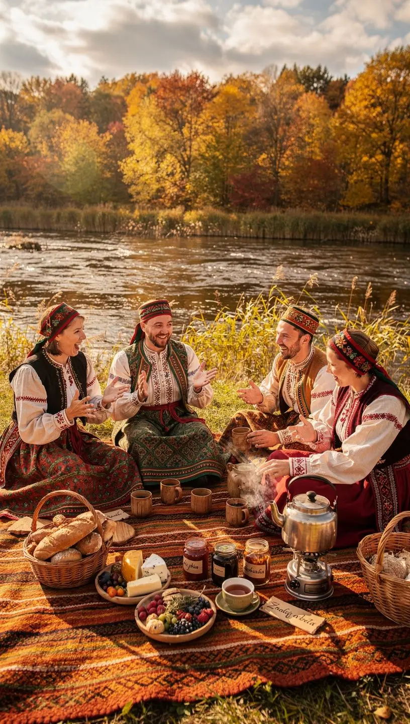 Aromatinis žolelių mišinys, paruoštas tradiciniu būdu su sezoninėmis žolelėmis.